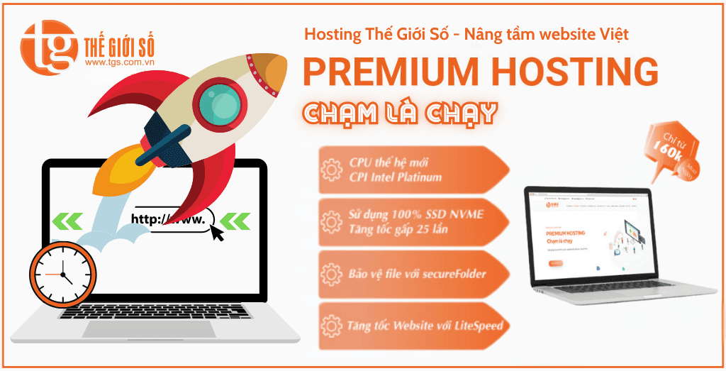Ra mắt Premium Hosting – Nâng tầm Website Việt
