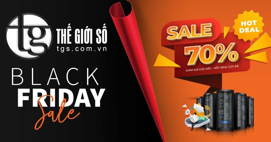 Black Friday 2022 – Giảm tới 70% Hosting/Cloud VPS/Email tại Thế Giới Số
