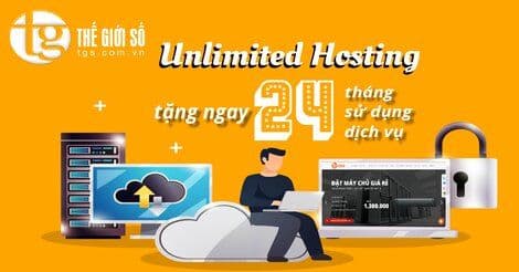 Tuần lễ vàng dành cho Unlimited Hosting chỉ có ở Thế Giới Số