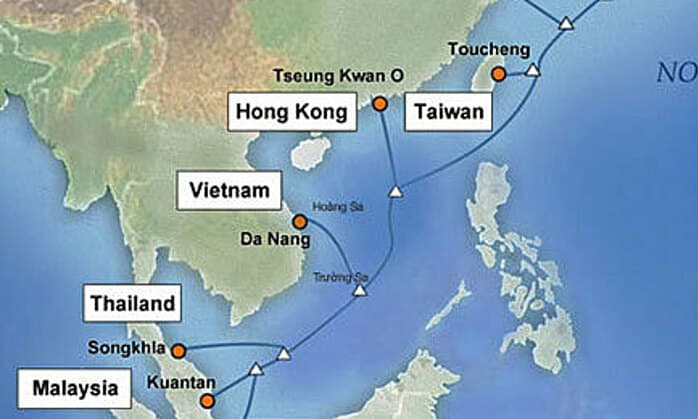 Cáp quang biển gặp sự cố